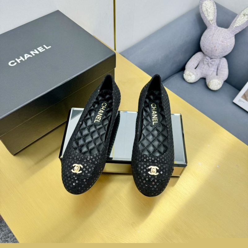 Ch*el flat shoes